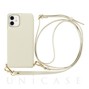 【アウトレット】【iPhone12 mini ケース】Cross Body Case for iPhone12 mini (ivory)
