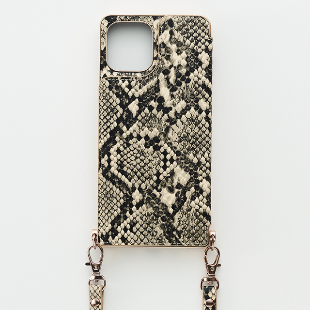 【アウトレット】【iPhone12 mini ケース】Cross Body Case Animal Series for iPhone12 mini （python）goods_nameサブ画像