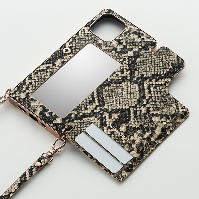 【アウトレット】【iPhone12 mini ケース】Cross Body Case Animal Series for iPhone12 mini （python）サブ画像
