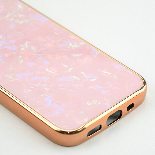 【アウトレット】【iPhone12 mini ケース】Glass Shell Case for iPhone12 mini (pink)サブ画像