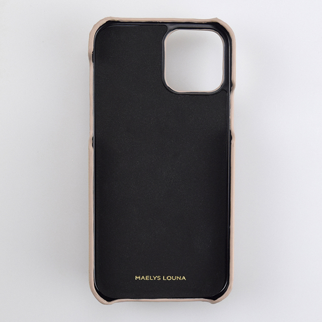 【アウトレット】【iPhone12 mini ケース】Clutch Ring Case for iPhone12 mini (beige)サブ画像