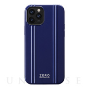 【アウトレット】【iPhone12/12 Pro ケース】ZERO HALLIBURTON Hybrid Shockproof Case for iPhone12/12 Pro (Blue)