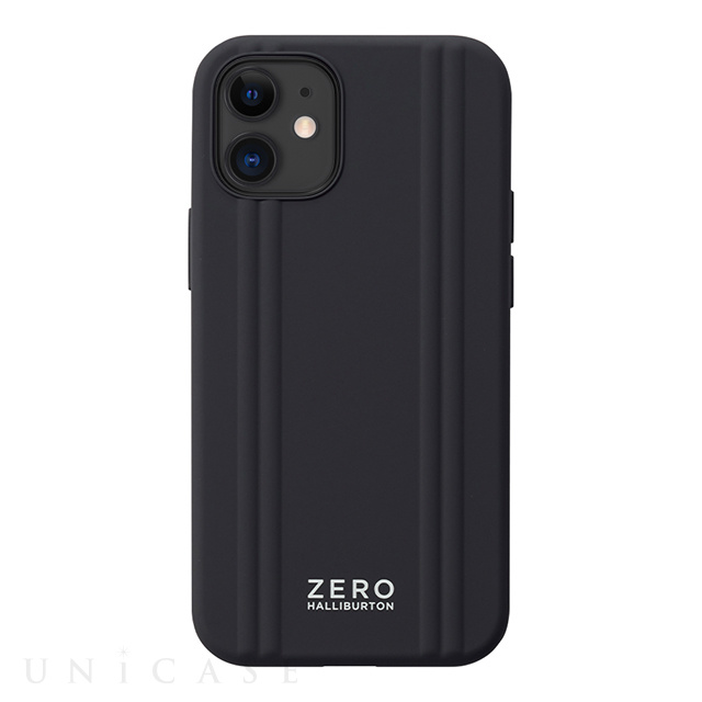 【アウトレット】【iPhone12 mini ケース】ZERO HALLIBURTON Hybrid Shockproof Case for iPhone12 mini (Black)