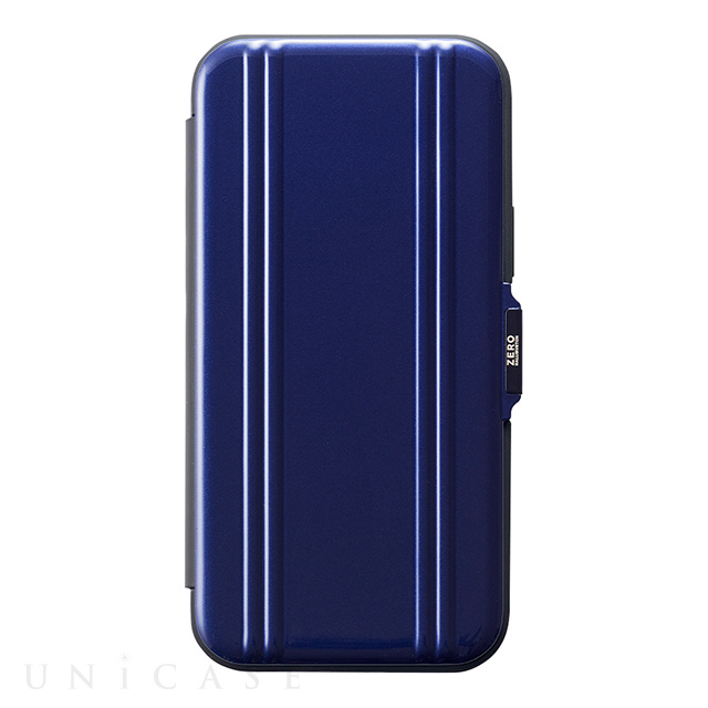 アウトレット】【iPhone12/12 Pro ケース】ZERO HALLIBURTON Hybrid Shockproof Flip Case  for iPhone12/12 Pro (Blue) ZERO HALLIBURTON | iPhoneケースは UNiCASE