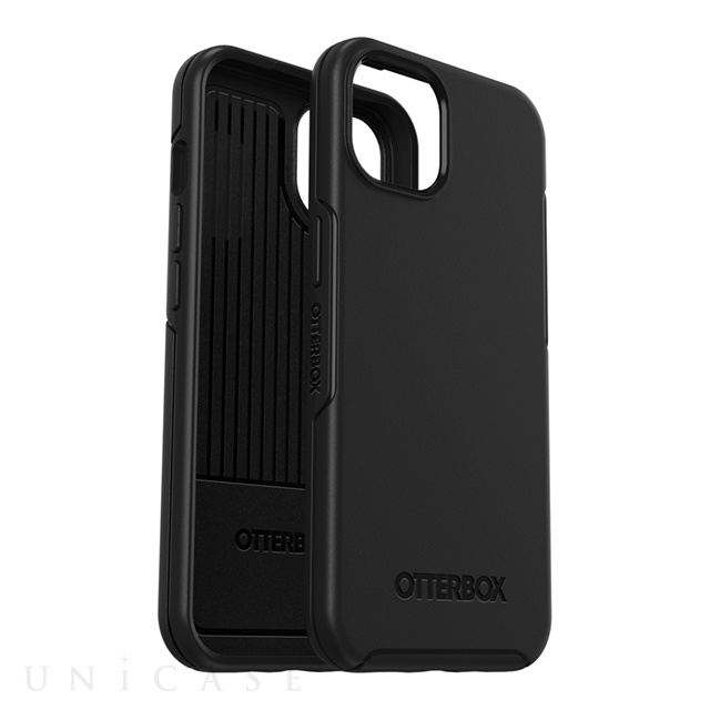 【iPhone13 ケース】Symmetry シリーズ抗菌加工ケース (Black)