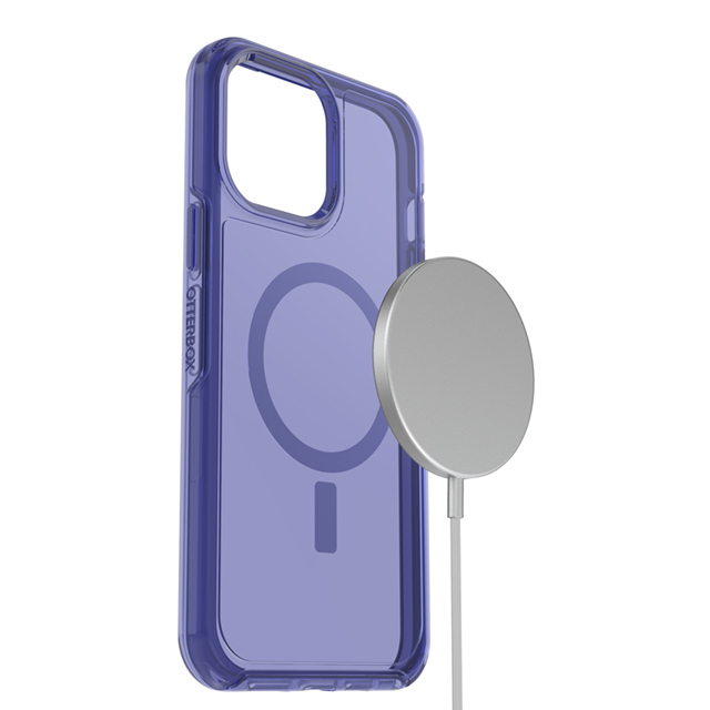 【iPhone13 Pro Max ケース】Symmetry シリーズ ＋ 抗菌加工クリアケース with MagSafe (Feelin Blue)サブ画像