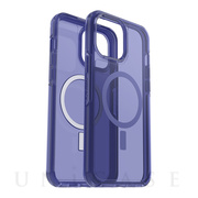 【iPhone13 Pro Max ケース】Symmetry シリーズ ＋ 抗菌加工クリアケース with MagSafe (Feelin Blue)