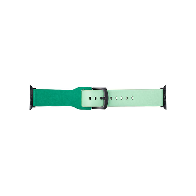 【Apple Watch バンド 49/45/44/42mm】“at Once” Genuine Leather Watchband (Green) for Apple Watch Ultra2/SE(第2/1世代)/Series9/8/7/6/5/4/3/2/1サブ画像