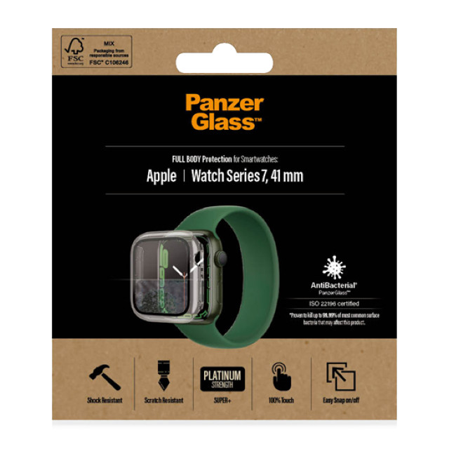 【Apple Watch ケース 41mm】PG Full Body (Clear AB) for Apple Watch Series7サブ画像