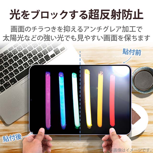 【iPad mini(8.3inch)(第6世代) フィルム】保護フィルム 防眩 防指紋 超反射防止goods_nameサブ画像