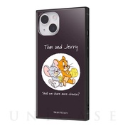 【iPhone13 ケース】トムとジェリー/耐衝撃ハイブリッドケース KAKU (ジェリーとタフィー_チーズ)