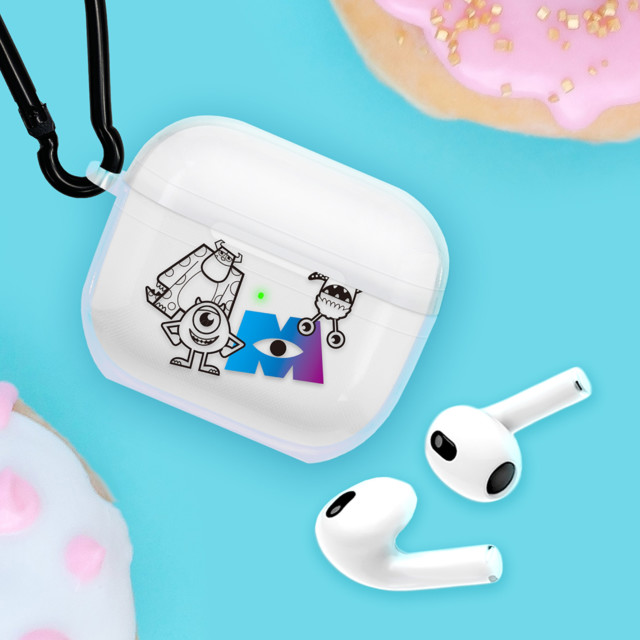 【AirPods(第3世代) ケース】抗菌ソフトケース (モンスターズ・インク)サブ画像