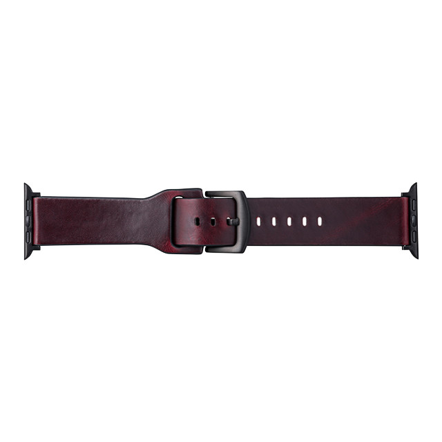 【Apple Watch バンド 41/40/38mm】DAY BREAKE × GRAMAS Chromexcel Genuine Leather Watchband (Burgundy) for Apple Watch SE(第2/1世代)/Series9/8/7/6/5/4/3/2/1サブ画像