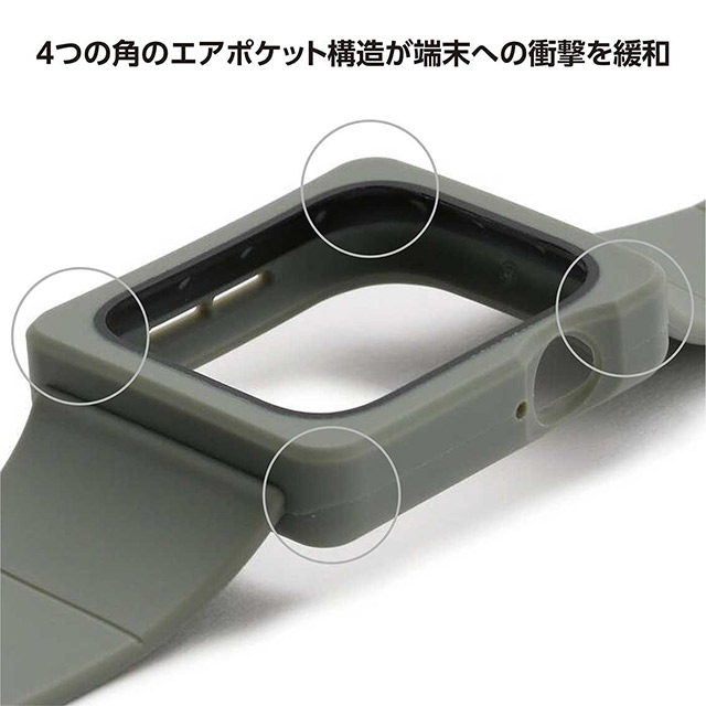 【Apple Watch バンド 40mm】TILE Apple Watch Band Case (CHARCOAL) for Apple Watch SE(第2/1世代)/Series6/5/4サブ画像