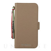 【iPhone13 ケース】“シュリンク” PU Leather Book Type Case (GREGE)