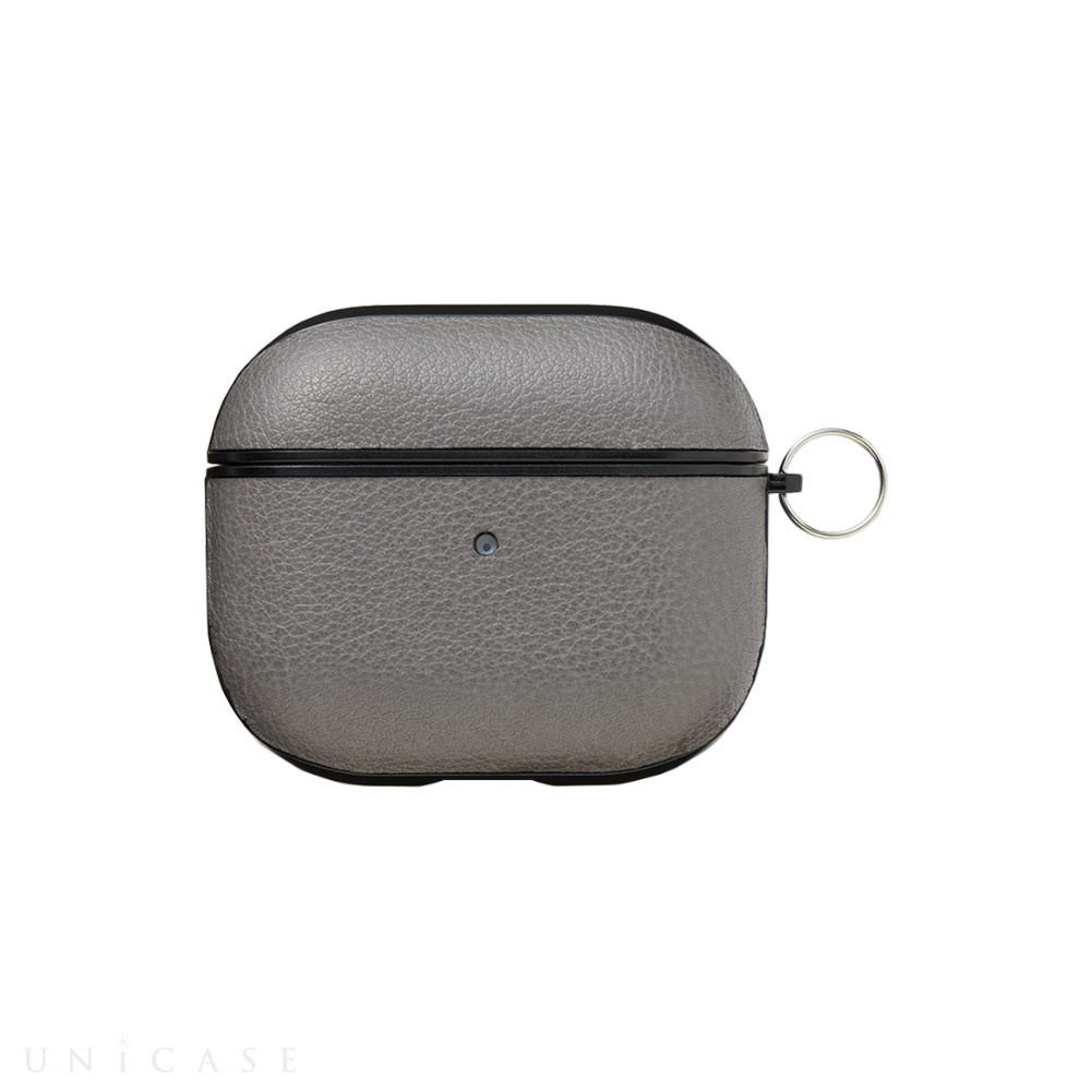 【AirPods(第3世代) ケース】AirPods Texture Case(emboss-gray)