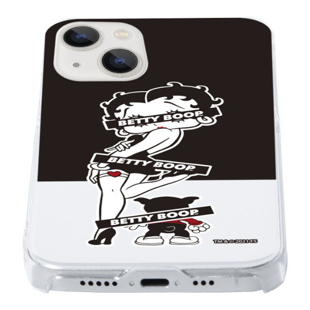 【iPhone13 mini ケース】Betty Boop PCケース (Black and white)サブ画像