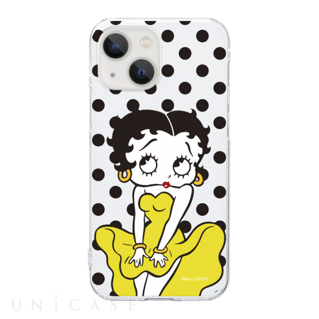 【iPhone13 ケース】Betty Boop PCケース (Yellow dress)