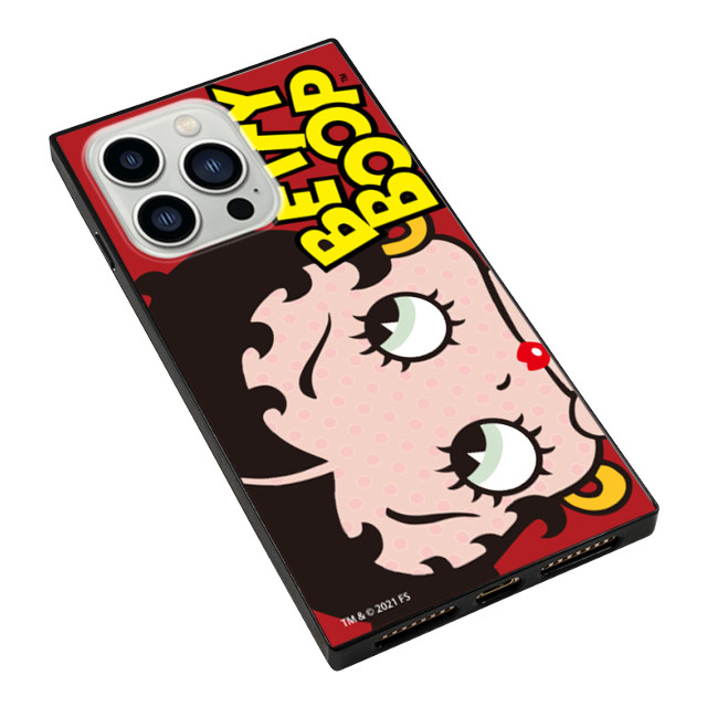 【iPhone13 Pro ケース】Betty Boop ガラスケース (RED LOGO DOT)サブ画像