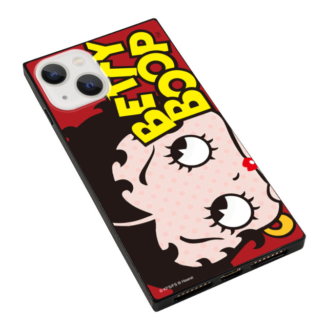 【iPhone13 ケース】Betty Boop ガラスケース (RED LOGO DOT)サブ画像