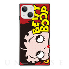 【iPhone13 Pro ケース】Betty Boop ガラスケース (RED LOGO DOT)