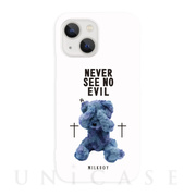 【iPhone13 mini ケース】PCケース (SEE NO EVILBEARS WH)