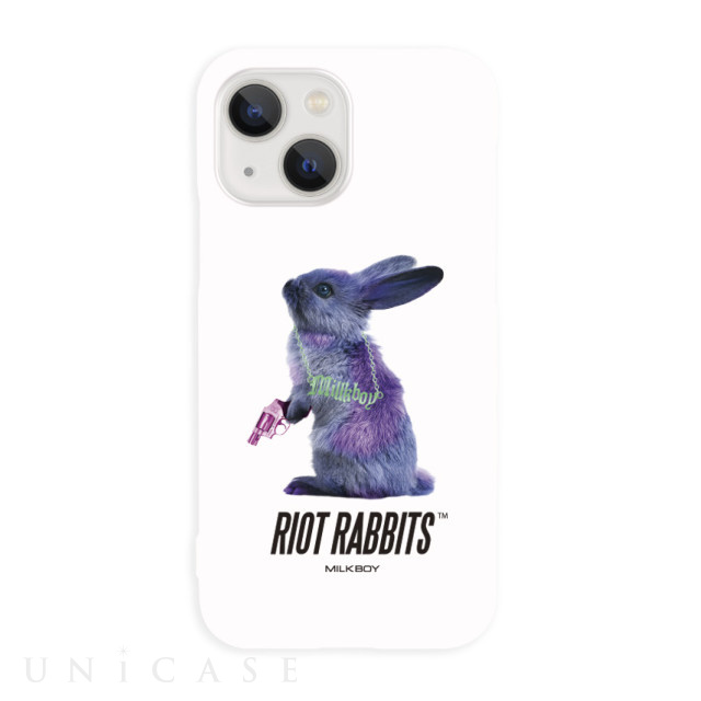 【iPhone13 mini ケース】PCケース (Riot Rabbits WH)