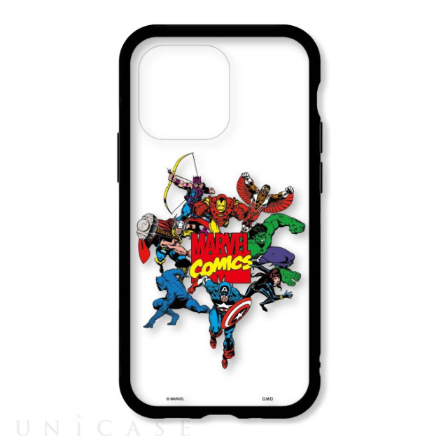 【iPhone13 Pro ケース】MARVEL IIII fit Clear (マーベルヒーローズ)