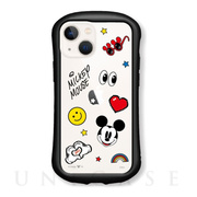 【iPhone13 mini/12 mini ケース】ディズニーキャラクター ハイブリッドクリアケース (ミッキーマウス)
