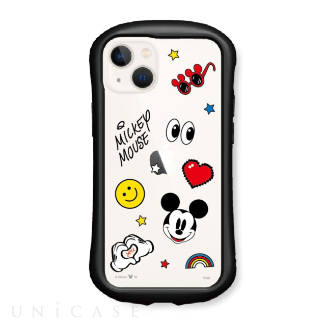 Iphone13 ケース ディズニーキャラクター ハイブリッドクリアケース ミッキーマウス グルマンディーズ Iphoneケースは Unicase