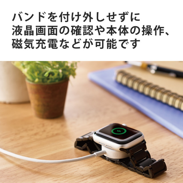 【Apple Watch バンド 41/40/38mm】バンド/プレミアムステンレス/3連タイプ (ブラック) for Apple Watch SE(第2/1世代)/Series8/7/6/5/4/3/2/1サブ画像