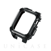 【Apple Watch ケース 44mm】ケース/ZEROSHOCK (ブラック) forApple Watch SE(第2/1世代)/Series6/5/4