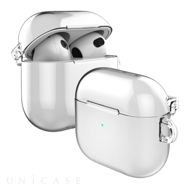 【AirPods(第3世代) ケース】Nu：kin ハードクリアケース