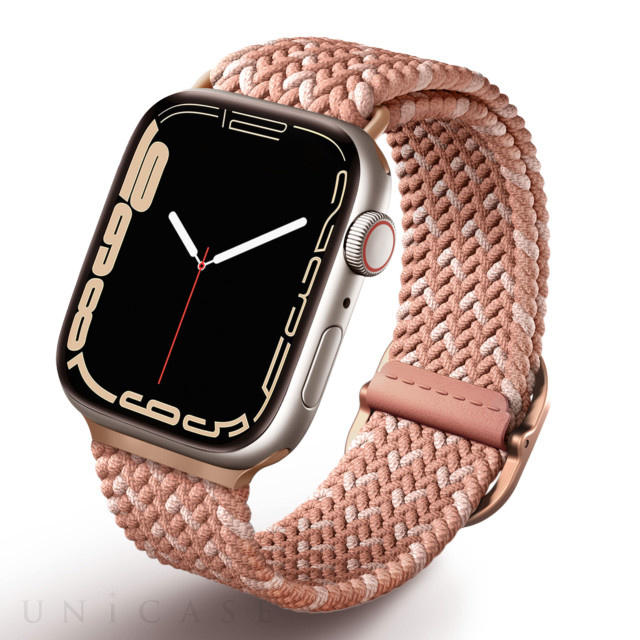 【Apple Watch バンド 41/40/38mm】ASPEN Apple Watch 編組ストラップ (CITRUS PINK) for Apple Watch SE(第2/1世代)/Series9/8/7/6/5/4/3/2/1