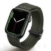 【Apple Watch SE/Series7/6/5/4/3/2/1(41/40/38mm) バンド】ASPEN Apple Watch 編組ストラップ (CYPRESS GREEN)