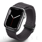 【Apple Watch バンド 41/40/38mm】ASPEN Apple Watch 編組ストラップ (GRANITE GREY) for Apple Watch SE/Series7/6/5/4/3/2/1