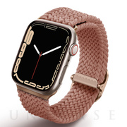 【Apple Watch バンド 45/44/42mm】ASPEN Apple Watch 編組ストラップ (GRAPEFRUIT PINK) for Apple Watch SE(第2/1世代)/Series9/8/7/6/5/4/3/2/1