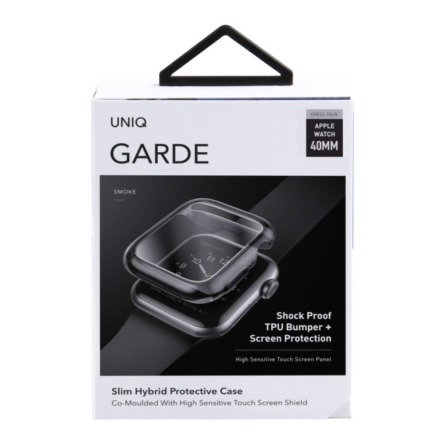 【Apple Watch ケース 40mm】GARDE ハイブリッドクリアケース (画面・側面 両保護性能) - SMOKED (TINTED GREY) for Apple Watch SE(第2/1世代)/Series6/5/4goods_nameサブ画像