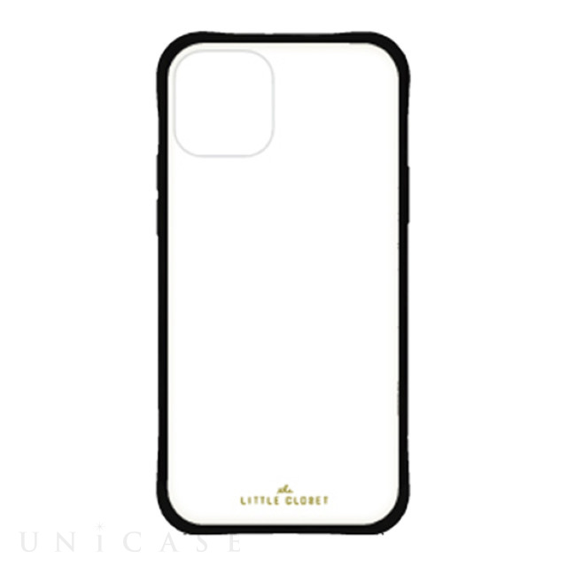 【iPhone12/12 Pro ケース】LITTLE CLOSET iPhone case (MATTE BLACK)