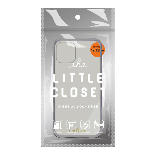 【iPhone12/12 Pro ケース】LITTLE CLOSET iPhone case (MATTE GRAY)goods_nameサブ画像