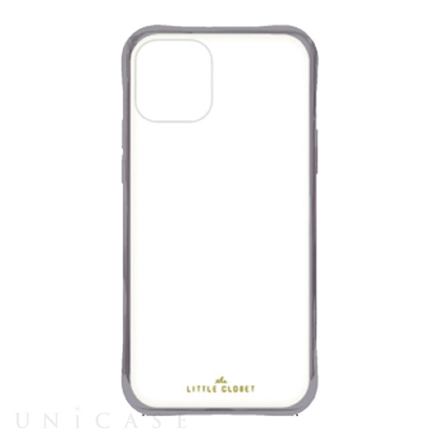 【iPhone12/12 Pro ケース】LITTLE CLOSET iPhone case (MATTE GRAY)