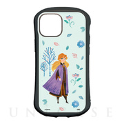 【iPhone13 mini/12 mini ケース】アナと雪の女王 ハイブリッドガラスケース (アナ)