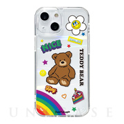 【iPhone13 mini ケース】オーロラケース (Teddy Bear)
