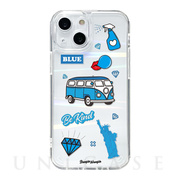 【iPhone13 mini ケース】オーロラケース (Blue)