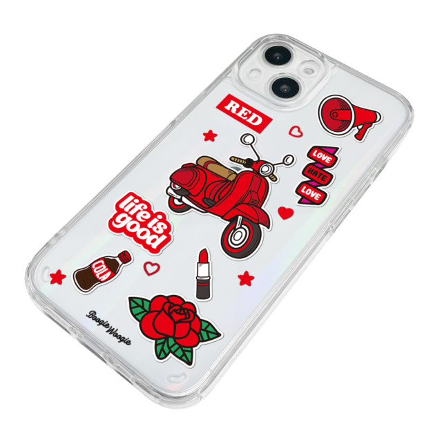 【iPhone13 ケース】オーロラケース (Red)サブ画像