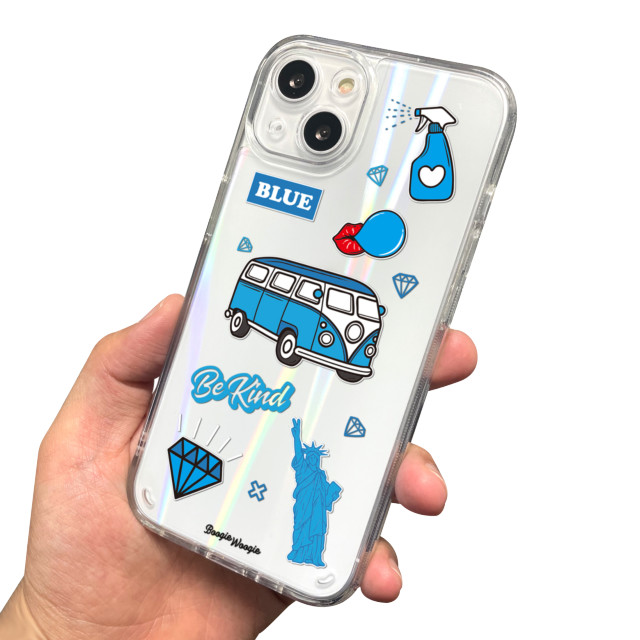 【iPhone13 ケース】オーロラケース (Blue)サブ画像