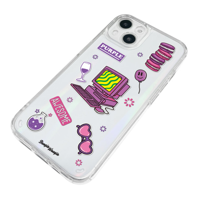 【iPhone13 ケース】オーロラケース (Purple)サブ画像