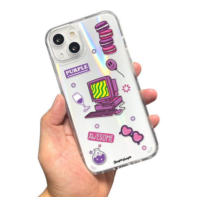 【iPhone13 ケース】オーロラケース (Purple)サブ画像