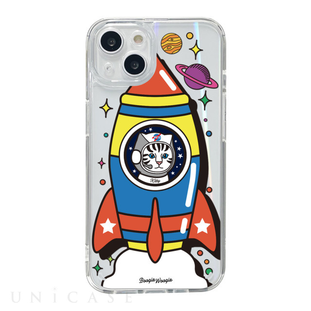 【iPhone13 ケース】オーロラケース (Kitty Rocket)