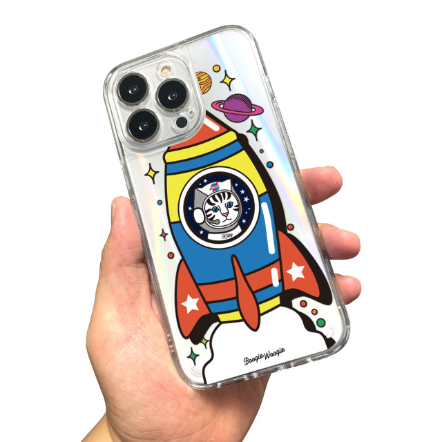 【iPhone13 Pro ケース】オーロラケース (Kitty Rocket)サブ画像